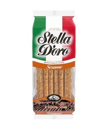Stella D'oro Breadsticks, Sesame, 6 Oz SESAME 6 Ounce (Pack of 1)