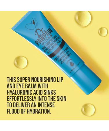 Dr.PAWPAW Lip & Eye Balm - Multipurpose Natural Hydrating Balm for Lips Eyes & Skin | 8 ml - Fragrance-Free Beauty Essential - Buy Online on GoSupps.com