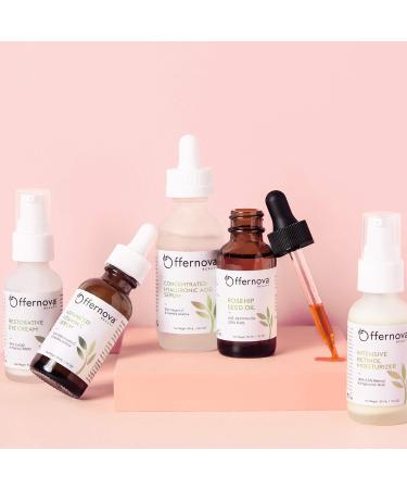 Organic Hyaluronic Acid Serum with Vitamin C & Centella Asiatica - Anti-Aging Formula for Face, Eyes & Lips - Buy Online on GoSupps.com