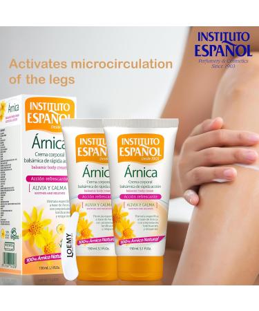 Instituto Espa ol Arnica cream maximum performance 2 x 150 ml fastacting arnica cream for bruises and swelling cream for bruises with mountain arnica extract natural vegan - Buy Online on GoSupps.com