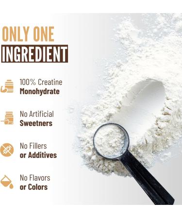 B.rad Micronized 100% Creatine Monohydrate Powder | Unflavored Performance Supplement for Muscle Strength & Recovery | 10.8 Ounces 30 Servings - Shop Internationally - Buy Online on GoSupps.com