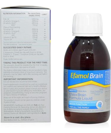  Efamol Efamol Efalex Liquid 150 ml x 2 (Pack of 2) - Buy Online on GoSupps.com