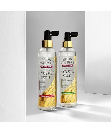 Braid Formula Dr. Feel Cool Anti-Itch Spray Watermelon Mint + Biotin 8.5oz/ 250ml - Moisturzies Cleansing & Refreshing Braids Locks Twists 8.5 Fl Oz (Pack of 1) Watermelon Mint + Biotin - Buy Online on GoSupps.com