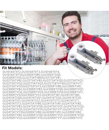 JESE WP8561996 Dishwasher Upper Rack Wheel Adjuster - Fits Whirlpool Maytag KitchenAid & Magic Chef - Replace #W10889280 8561996 | International Shipping Available - Buy Online on GoSupps.com