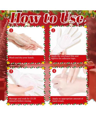 Masque Main No l 5 Paires Masque pour les Mains+10 Mini Creme Main Creme Main Noel Hydratant Rendre la Peau Plus Lisse Cadeaux de Noel pour Famille Amis et Vous-M me Fraise 35 g (Lot de 1) - Buy Online on GoSupps.com