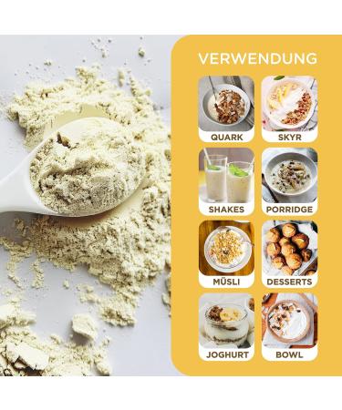 Bodywish Vanilla Tasty Powder - Low-Calorie Sugar Substitute | Natural Flavor Nutrition | 150g Vanilla Aroma - Buy Online on GoSupps.com