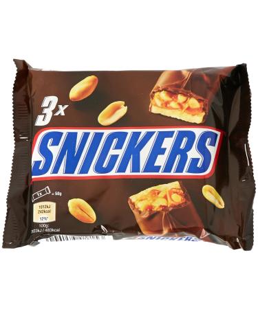 Snickers - Pack of 3 Snickers Bars