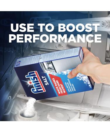 Finish Dishwasher Salt 2kg - Essential for Sparkling Clean Dishes - Buy Online on GoSupps.com