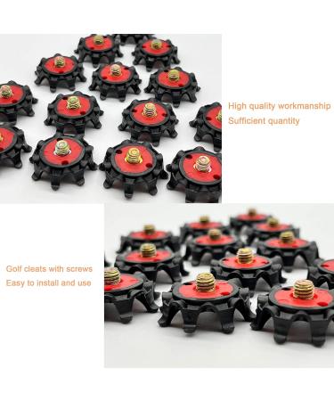 Chennan 16PC Universal Golf Shoe Spikes - Soft Replacement Fast Twist Super Grip - Compatible with Most Golf Shoes - Buy Online on GoSupps.com