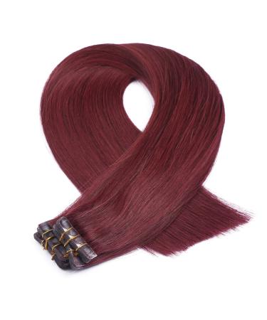 Buy Tape-In Hair Extensions #99 - 70cm | 100% Remy Real Hair | 10 Bricks 2.5g Each - Novon Hair Extensions - Buy Online on GoSupps.com