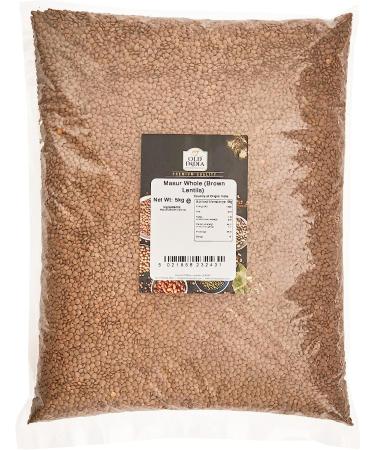 Old India Masur Whole (Brown Lentils) 5 kg