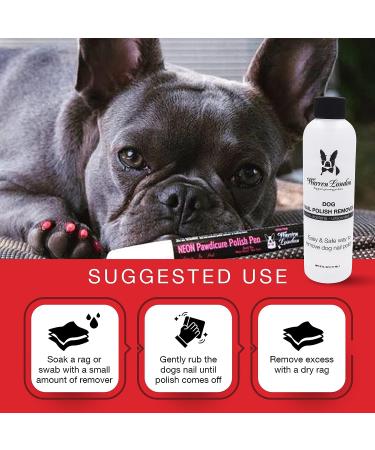 Warren London Dog Nail Polish Remover | Non-Acetone Formula | Made in USA - Buy Online on GoSupps.com