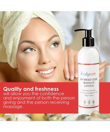 ibodycare Advanced Glide Massage Lotion with Arnica and Sage - Hydrating Hand Cream for Massage Therapy - 8 oz - Buy Online on GoSupps.com