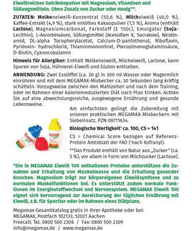 Buy PROTEIN 100 CAPPUC MEGAMAX 400g Powder - High Quality Protein Supplement for Muscle Growth | International Shipping Available - Buy Online on GoSupps.com