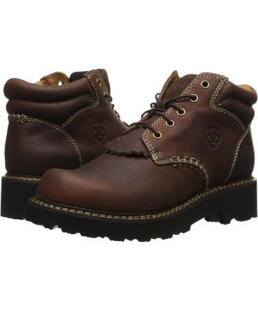 Ariat Canyon Women's Round Toe Lace-Up Leather Ankle Boot 8 Dark Copper - Buy Online on GoSupps.com