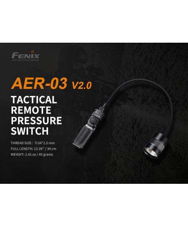 FENIX PULSADOR REMOTO AER-03 | Black Power Tools | One Size | International Shipping Available - Buy Online on GoSupps.com