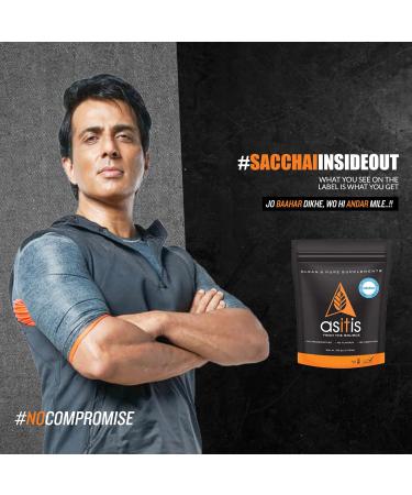 AS-IT-IS Nutrition Creatine Monohydrate 100g - USA Labdoor Certified Gluten-free No Preservatives Pre & Post-Workout Supplement - Buy Online on GoSupps.com