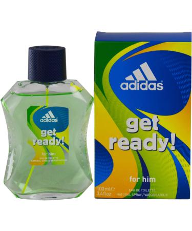 Adidas Get Ready Men's 3.4-ounce Eau de Toilette Spray