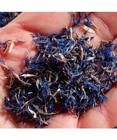 Edible Blue Cornflower Natural Dried Petals - 100g - Food Grade - Culinary - Cake - Bake - Decoration (201) - Buy Online on GoSupps.com