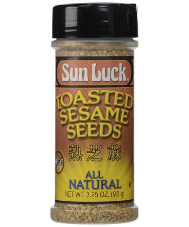 Sun Luck Toasted Sesame Seeds, 3.25 Ounce 3.25 Ounce (Pack of 1)
