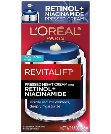 Revitalift Night Cream with Retinol & Niacinamide - Hydrate & Reduce Wrinkles | L'Oreal Paris - Buy Online on GoSupps.com