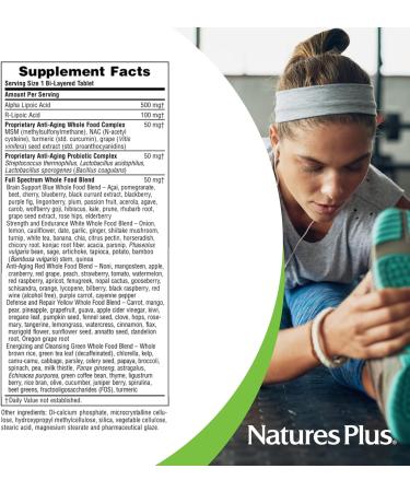 Natures Plus Ultra Lipoic - 30 Bi-Layered Tablets | Alpha & R-Lipoic Acid Antioxidant Support | Gluten Free Probiotics & Age-Defying Nutrients | Shop Internationally - Buy Online on GoSupps.com