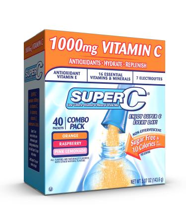 Super C Singles To Go Variety Pack, 40 CT