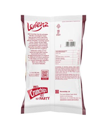 Buy Lorenz Snack World Crunchips Western Style - Pack of 10 (150g Each) - Delicious International Snack - Buy Online on GoSupps.com