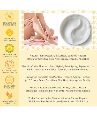 99% Natural Honey & Lavender Body Butter - 100g | Bees of Britain | Soothes Dry Skin | 5% Donation to Save Bees - Buy Online on GoSupps.com