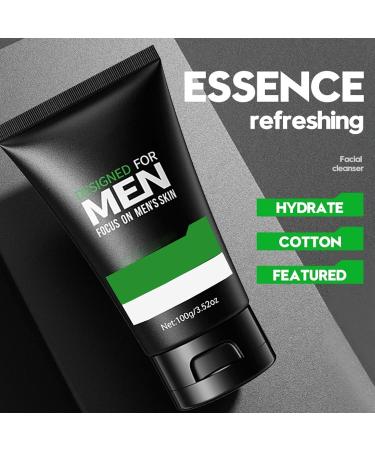  Beslibate Face Cleanser Purifying Gel for Men Multi-Purifying Face Cleanser for Men Energizing Face Cleanser Energy Immediately Awakens Skin Cleanser-1 - Buy Online on GoSupps.com