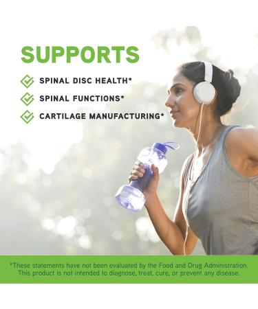 DAVINCI Labs Disc Discovery - Support Spinal Health & Back Function - with Vitamin C Vitamin D3 Bovine Tracheal Cartilage Apple Pectin & Horsetail Powder - Gluten-Free - 180 Capsules - Buy Online on GoSupps.com