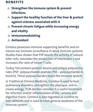 PURICA Turkey Tail Capsules 60 Count - Organic Coriolus Mushroom for Immune & Digestive Health - Energy Supplement - Antioxidant Support 60 count (Pack of 1) - Buy Online on GoSupps.com