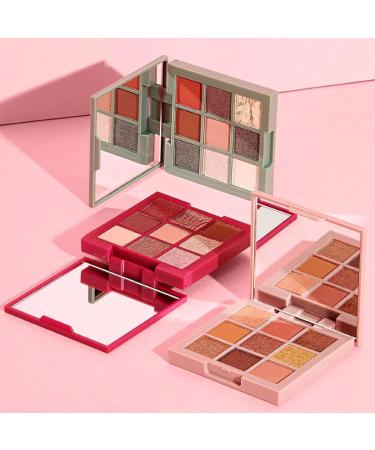 Ciat London Trend 9-Pan Eyeshadow Palette (Bronzed) Creamy Highly-Pigmented Shades for Stunning Eye Looks | International Shipping Available - Buy Online on GoSupps.com