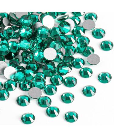 Beadsland 288 Pieces Flat Back Rhinestones - Blue Zirconia Nail Crystals SS30 (6.4-6.6mm) for Stunning Nail Art - Buy Online on GoSupps.com