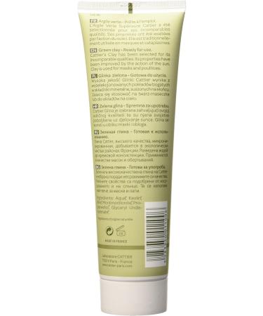 Cattier Ready-to-Use Green Clay 400g - Natural Skin Detox (1 Pack) - Buy Online on GoSupps.com