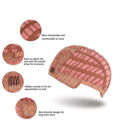 eNilecor Lavender Purple Short Wavy Bob Wig with Air Bangs - 12 Natural Colorful Wig for Women - Buy Online on GoSupps.com