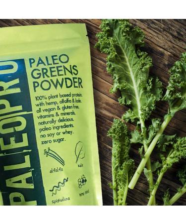 PaleoPro Paleo Greens Powder | Plant-Based Vegan Protein | 30 Servings - Buy Online on GoSupps.com