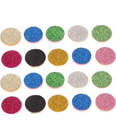 20PCS Essential Oil Diffuser Seal - Replacement Felt Pads for Necklaces & Bracelets - 10 Colors for Women & Girls - 0.8 Inch - Buy Online on GoSupps.com