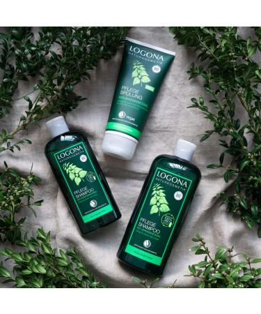 Logona NATURKOSMETICS CARE RIND BIO FORNESSE Conditioner - Vegan Silicone-Free Intensive Care for All Hair Types 200ml - Buy Online on GoSupps.com