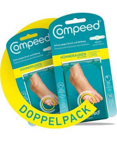 Buy COMPEED Corns Medium 10ST (Pack of 2) - Effective Pain Relief for Corns | International Shipping Available - Buy Online on GoSupps.com