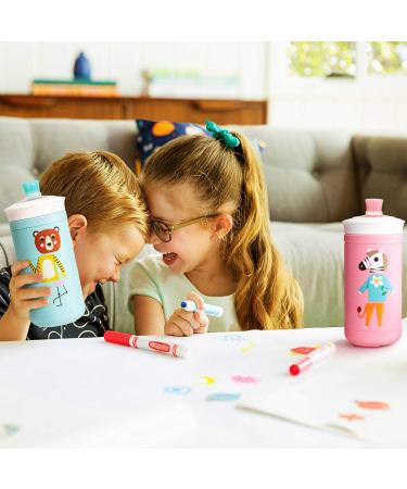 Munchkin Twisty Mix & Match Animals Sippy Cup 9oz Pink - Bite Proof, 1 Pack - Buy Online on GoSupps.com