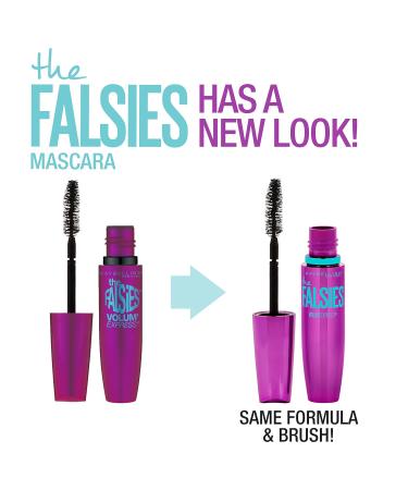 Maybelline Volum' Express Falsies Waterproof Mascara - Very Black (2 Pack) - Buy Online on GoSupps.com