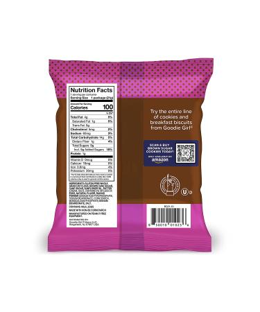 Goodie Girl Brown Sugar Crunchy Oat Flour Cookies | Gluten Free & Kosher | 24 Individually Wrapped 0.75 oz. 100 Calorie Packs - 24 Count - Buy Online on GoSupps.com