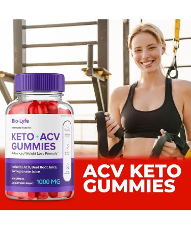 3 Pack Biolyfe Keto Gummies - 180 Gummies | Bio Life Keto ACV Gummies - Buy Online on GoSupps.com