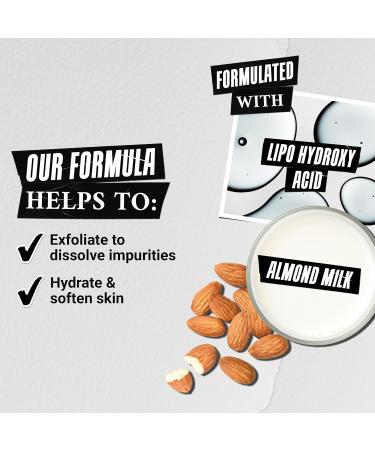 Kiehl's Daily Refining Milk-Peel Toner Gentle Exfoliating Facial Toner Refines Skin Texture Brightens & Softens Skin Restores Moisture with Lipo-Hydroxy Acid & Almond Milk - 6.8 fl oz - Buy Online on GoSupps.com