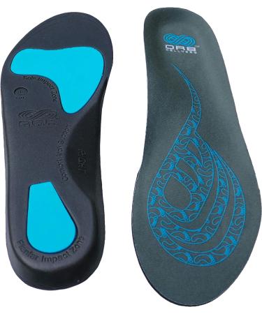 Ortho Active Plantar Fasciitis Insoles for Women and Men - Grey - Small 5-6.5 - Buy Online on GoSupps.com