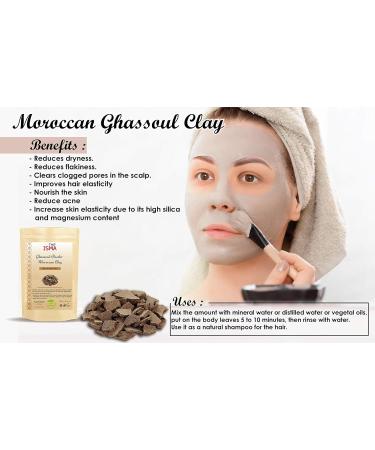  THE ISMA 100% Natural Kaolin Clay Facial Mask Paraben-Free Deep Pore Cleansing (200g bag) - Buy Online on GoSupps.com