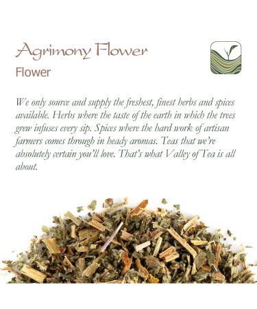 Organic Odermennig Tea - Agrimony Herb Tea 100g | Premium Aigremoine & Blueted Tea for Wellness - International Shipping Available - Buy Online on GoSupps.com