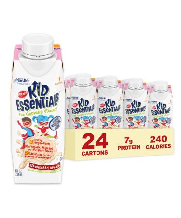 BOOST Kid Essentials 1.0 Strawberry Splash 24 x 8 fl oz Carton