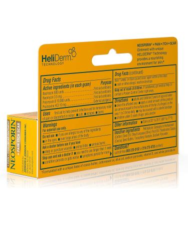Neosporin + Pain Itch Scar .5 Oz - Fast Relief for Pain, Itch, and Scarring - Buy Online on GoSupps.com
